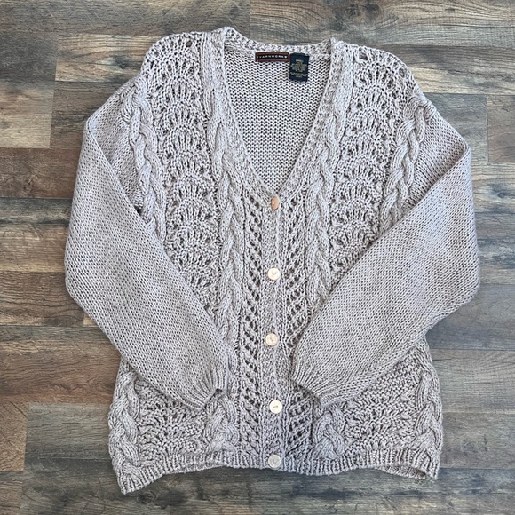 Yarnworks | Button Down Knitted Cardigan Sweater - Picture 8 of 8